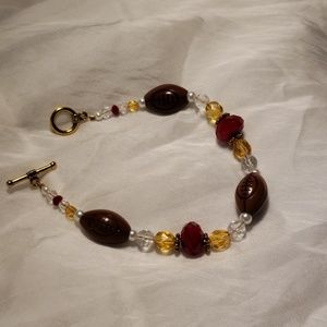 Football bracelet , 49ERS !